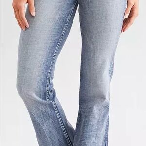 Premium Buckle Black Women's Boot Cut Jeans